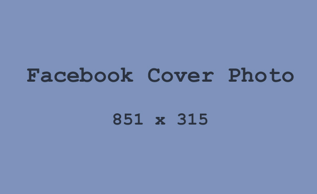 facebook cover photo 851 x 315 pixels